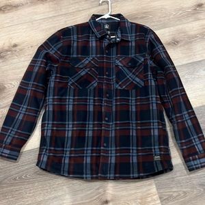 Volcom heavy flannel